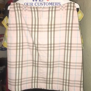 Burberry London Nova checkered skirt